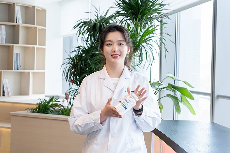 HPMC Hydroxypropyl Methylcellulose powder and molecular structure