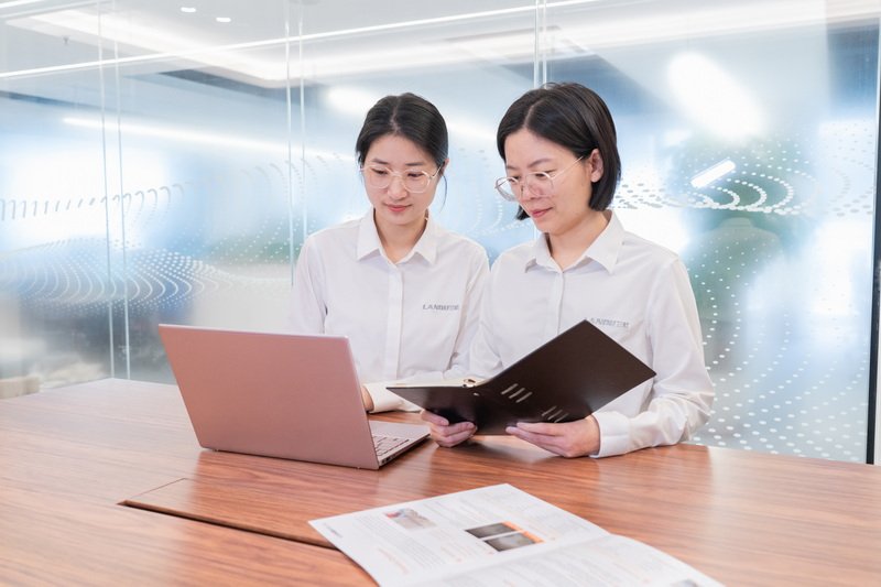 Landu Sales Women In The Meeting Room