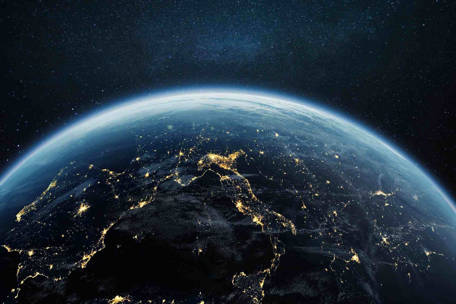 Redlemon Earth At Night From Space With City Lights 2026 03 25 07 28 50 Utc Compressed