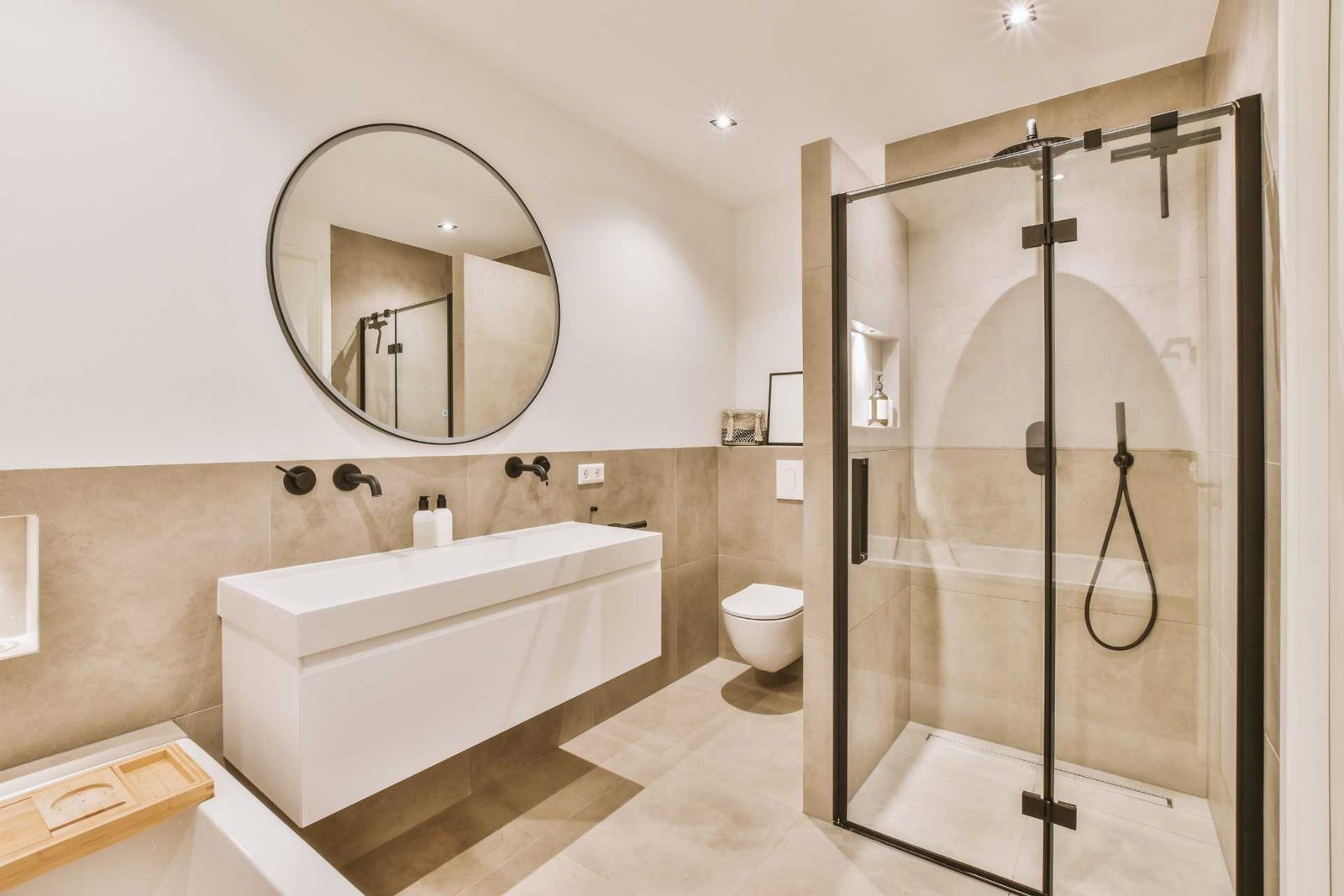 Redlemon Modern Bathroom Interior With Shower And Sink 2026 03 18 11 06 13 Utc Compressed
