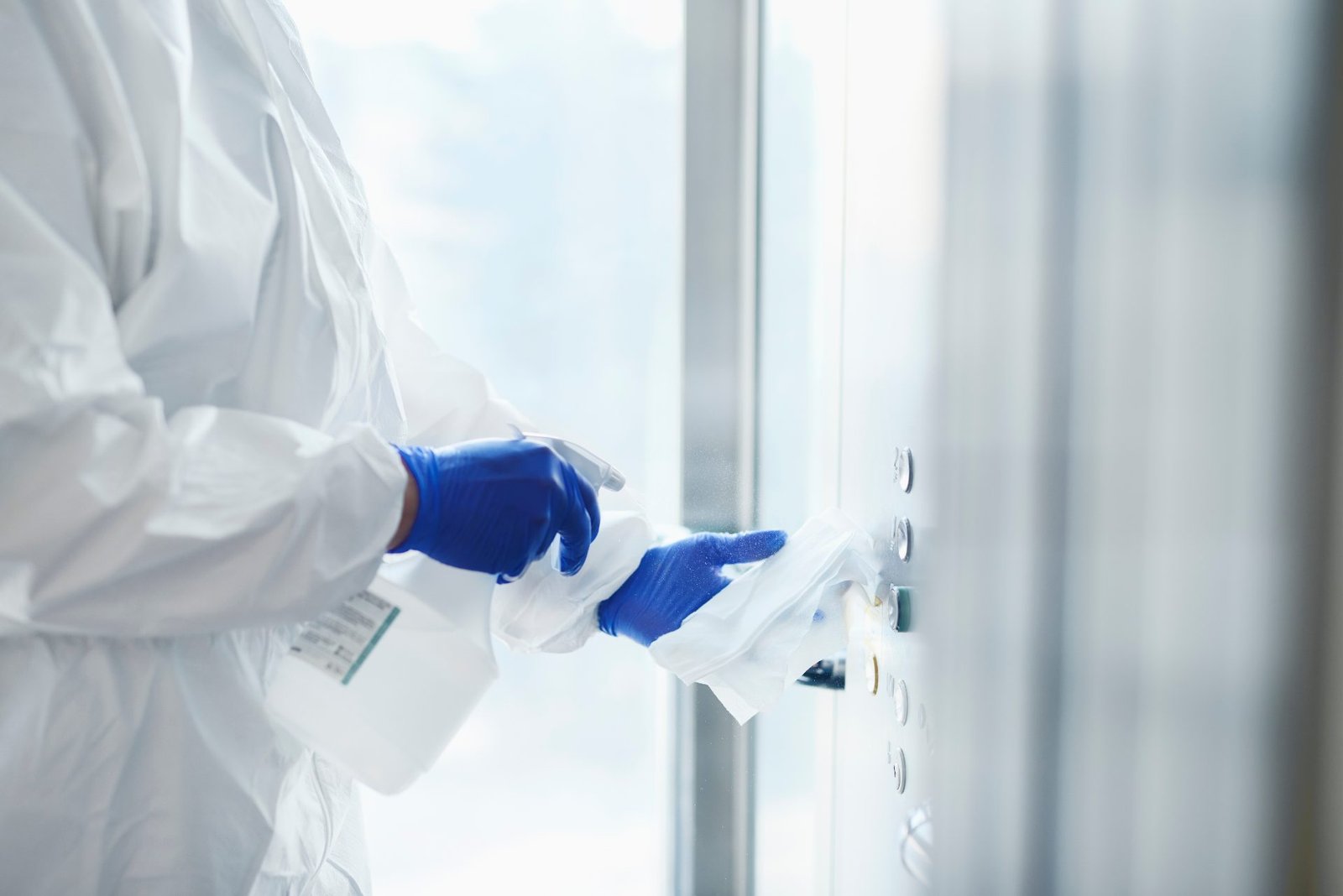 Redlemon Person Wearing Hazmat Suit Cleaning Elevator Butto 2026 03 13 01 58 47 Utc Compressed